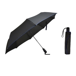 [ARAON] 아라온 3단 완전닫힘 우산 블랙 네이비 - ARA701NB